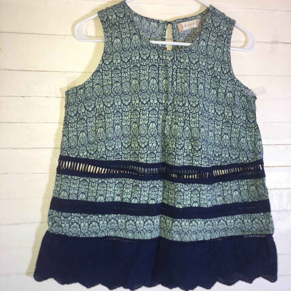 Altar’d State Sleeveless Top Lace Purple/ Top - Picture 1 of 8
